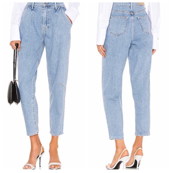 GRLFRND Denim - GRLFRND Veronique Tempo 90s Tapered High Rise Jeans Women’s Size 29 Vintage Blue